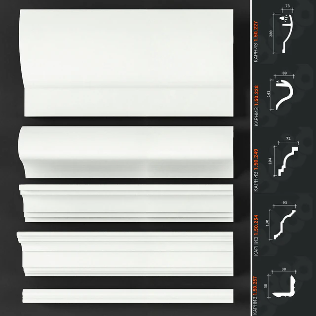 Set of cornices Europlast 13 — Download