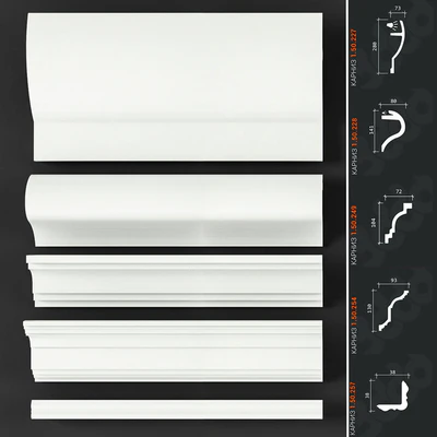 Set of cornices Europlast 13 — download