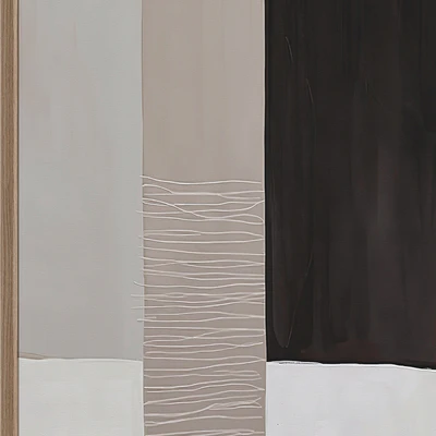 Large Abstract Neutral Wall Art C-440 — Вид 2