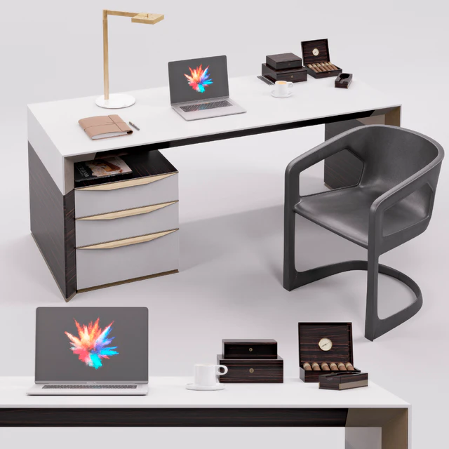 Rubelli Notaro Desk and Minotti Twombly — Скачать
