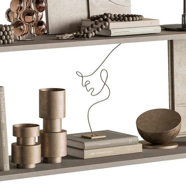 Decorative Set on Shelves 146 — Скачать