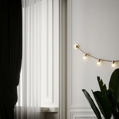 Garland of July 14th XS Gold Wall Sconce by CVL Luminaires — Вид 2