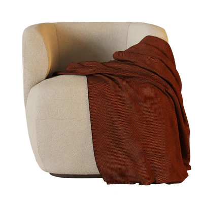 Bouclette nidou armchair — Ver 3