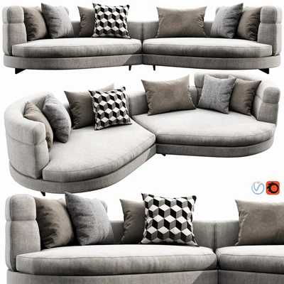 Minotti Alexander Arrangement 07 — Вид 1