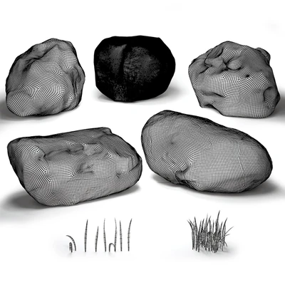 Stones & grass — Ver 3