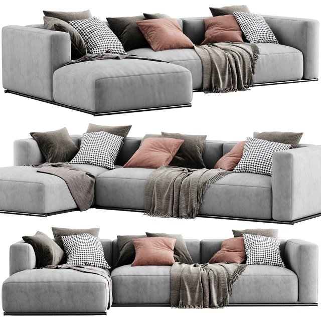 Poliform Shangai Chaise sofa — Descargar