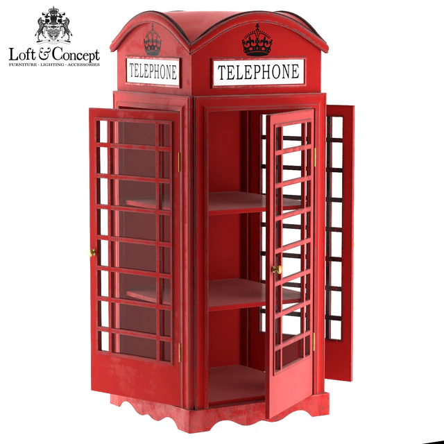 ВИТРИНА LONDON TELEPHONE BOX — Скачать