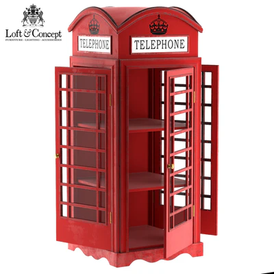 ВИТРИНА LONDON TELEPHONE BOX — Вид 2