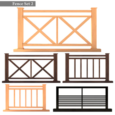 Fence Set 02 — Ver 1