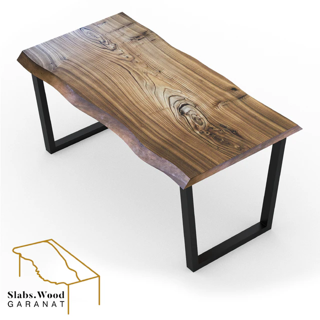СТОЛ ИЗ СЛЭБА «LIVE EDGE» — Скачать
