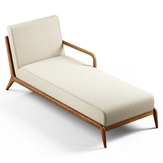 Zara Home - The chaise longue oak and linen — Descargar