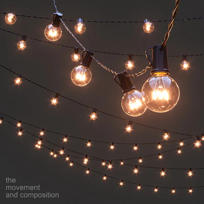 Editable Garland Retro — Вид 1