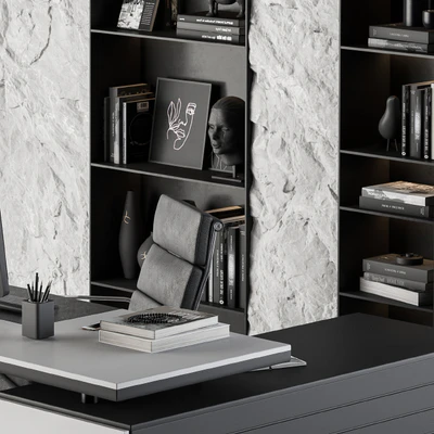 Office Furniture - Manager Set 36 — Ver 4