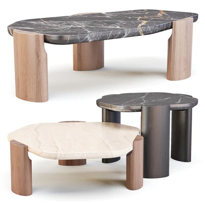 Collection Particuliere: LOB Low - Coffee and Side Tables — Вид 1