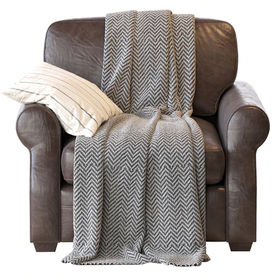 Fremont Roll Arm Upholstered Armchair — Ver 2