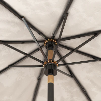 Scalloped umbrella and westport chaise — Вид 3