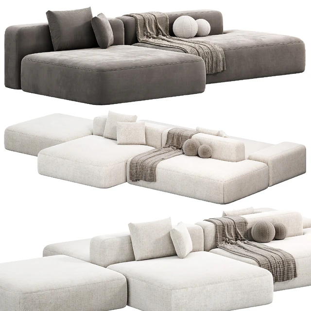 Stone Modular Sofa by Tamamm — Descargar