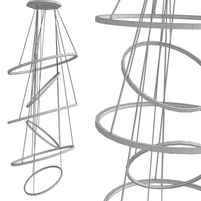 LED metal pendant lamp with dimmer LOHJA — View 2