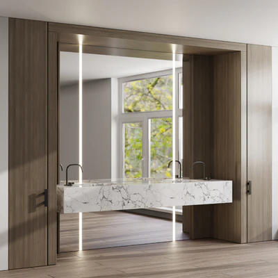 Bathroom furniture by inbani faucet set 33 280 400 70 — Вид 2