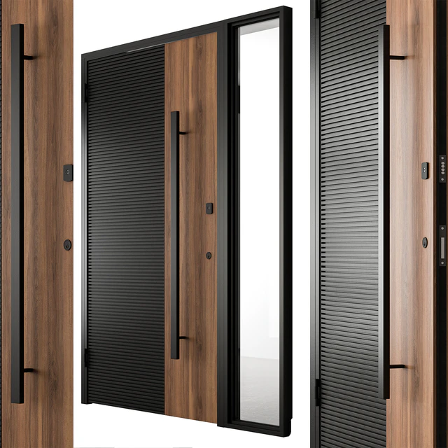 Wooden Front Door - Set 93 — Descargar