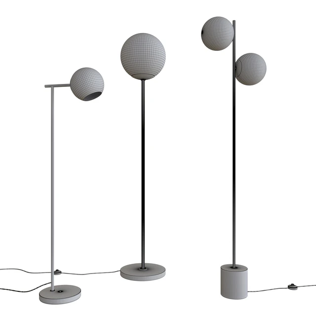 West Elm Floor Lamps Set 02 — Descargar