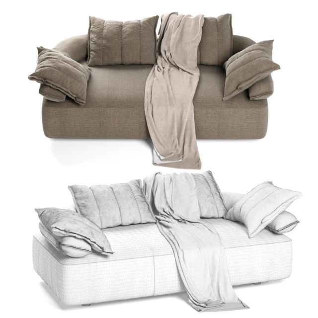 Flick Flack Modular Sofa Ditre Italia 215cm — Скачать