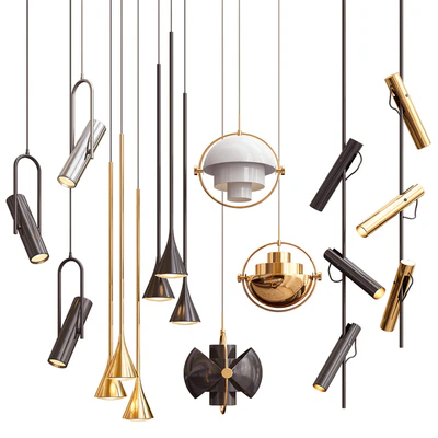 Four Hanging Lights 44 Minimalist — Скачать