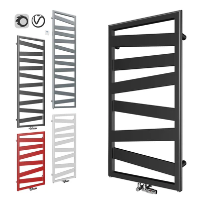 Heated towel rails Zehnder Kazeane — Ver 1