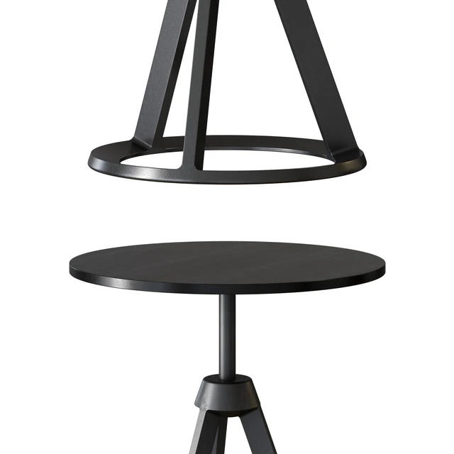 Knoll Piton Table and Chair — Скачать