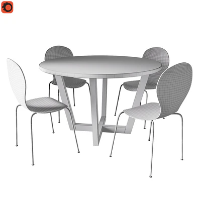 Table Jacob AM.PM chair Bonna La Redoute — Ver 2