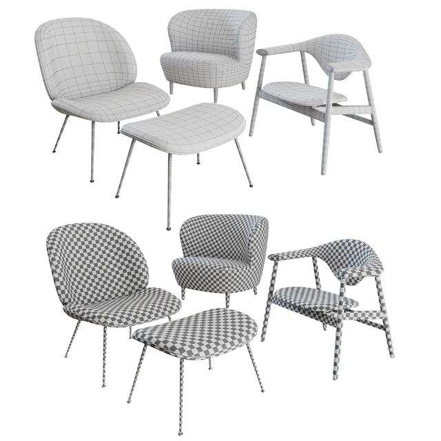 Gubi Lounge Chairs — Descargar