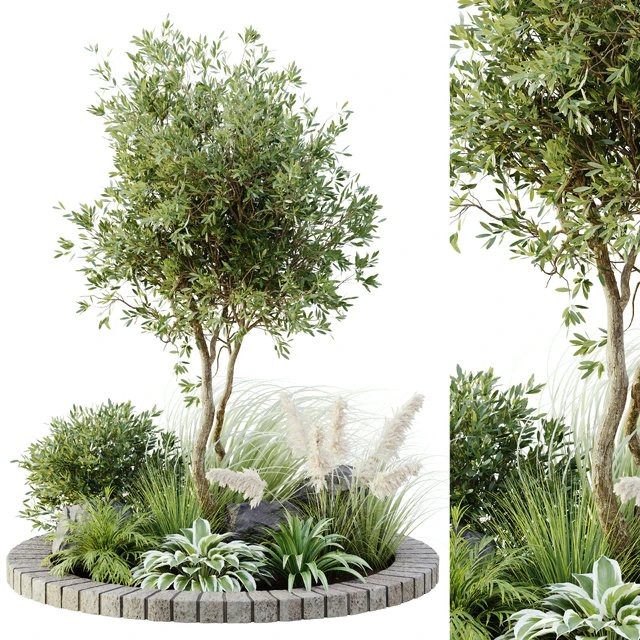 outdoor plant set 05 — Скачать