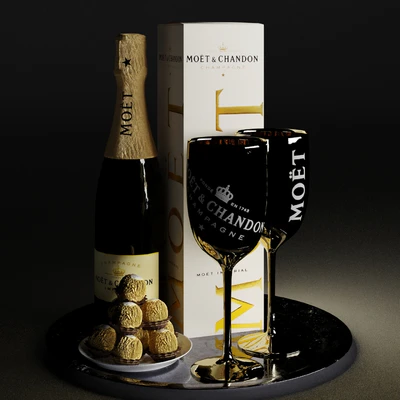 Champagne On A Tray set 2 — Вид 3