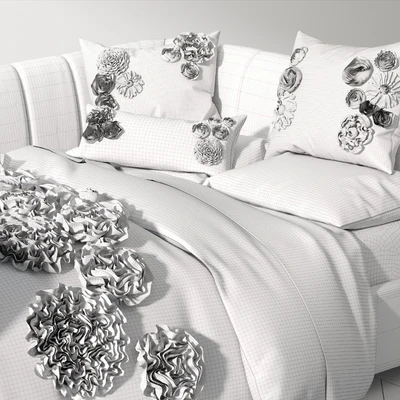 RH VALENTINA VELVET FULL DAYBED — Вид 2