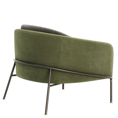 Fil Noir armchair by Minotti — Вид 4