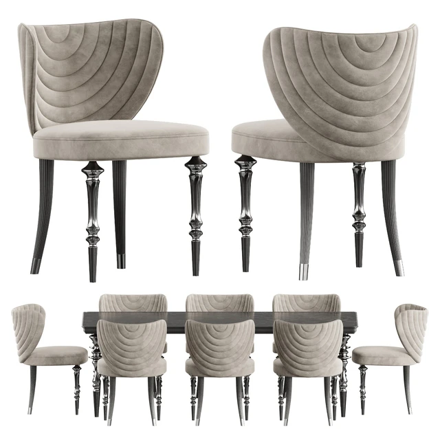 Arven Dining Set by Elve Luxury — Descargar