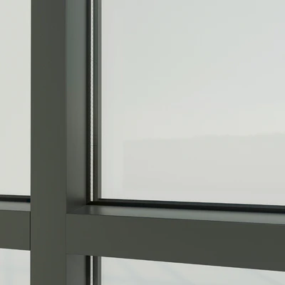 Panoramic windows. Stained glass window 7 — Ver 2
