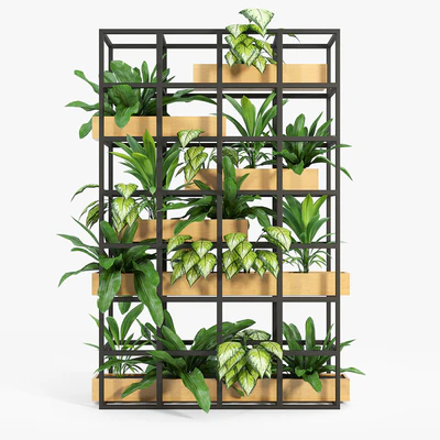metal shelving in the interior 2 — Ver 3
