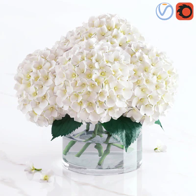 White Hydrangea Bouquet — Вид 1