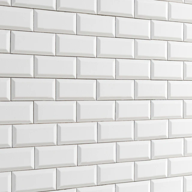 Tile.Tile, white, panel, backsplash, decorative, for kitchen — Descargar