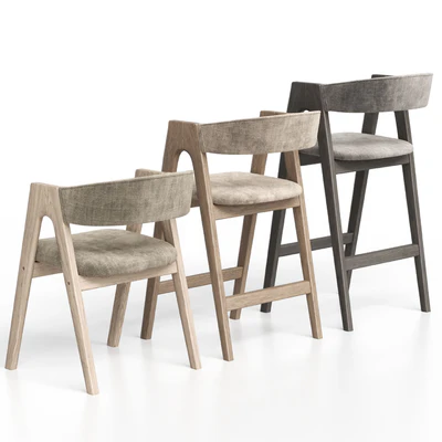 Dublin chair regular, bar and half-bar from Deephouse — Ver 4