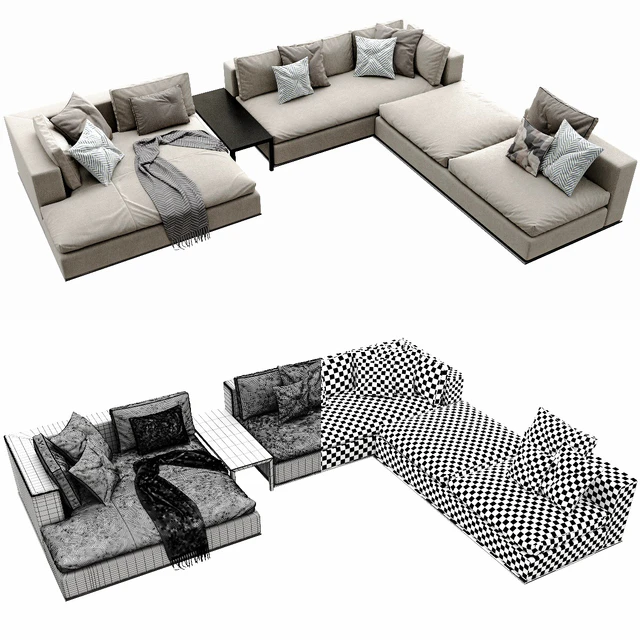 Minotti Hamilton Arrangement 07 — Descargar