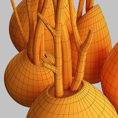 Branch slice vase n3 / Ветки в скошенных вазах №3 — Вид 3
