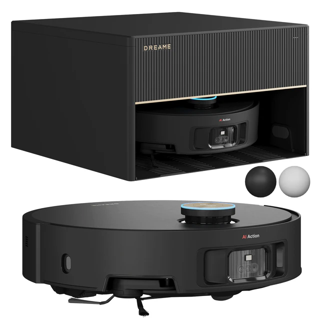Built-in Robot Vacuum Cleaner Dreame X50 Master — Descargar