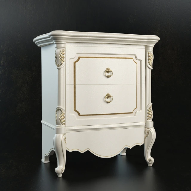 Nightstand Treci Cecchini Victoria Stucco — Descargar