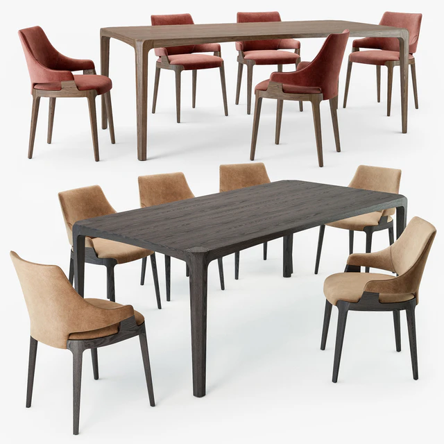 Potocco velis chair eiles table — Descargar