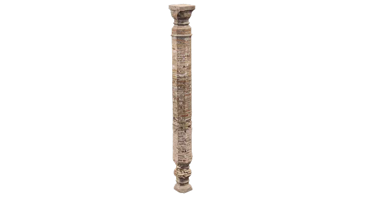 modular brick pillar 001 — Скачать