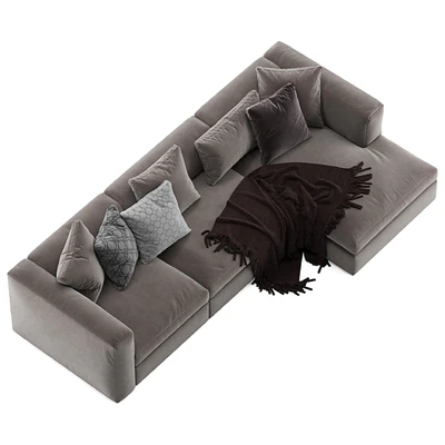 Poliform Dune corner sofa — Ver 3
