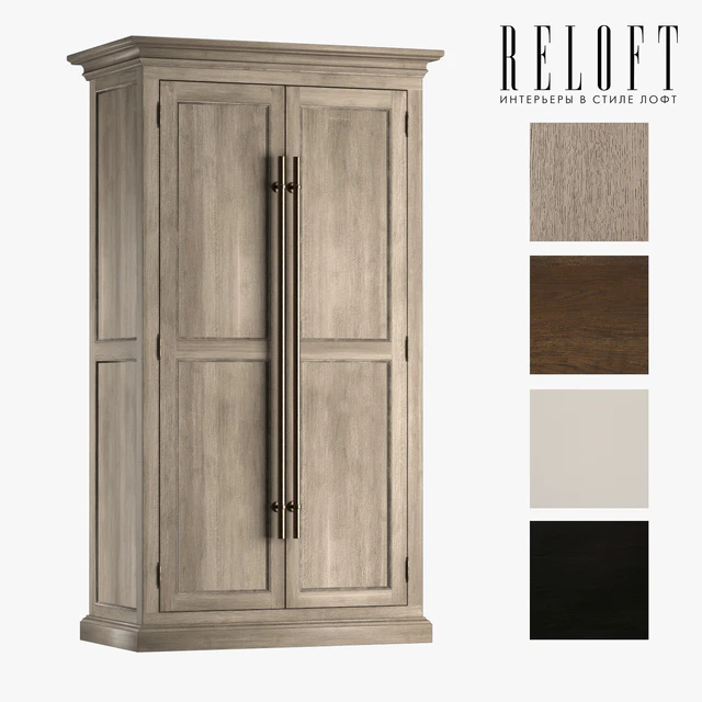 Wardrobe PANEL DOUBLE-DOOR CABINET 61460941 — Descargar