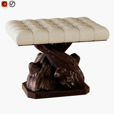 Pouf Boiserie — Ver 2